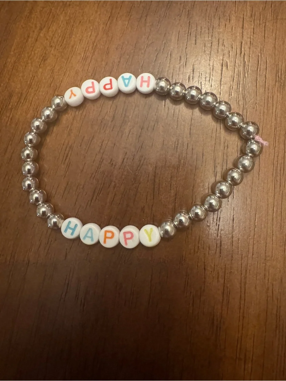 Handmade Happy Kids Bracelet